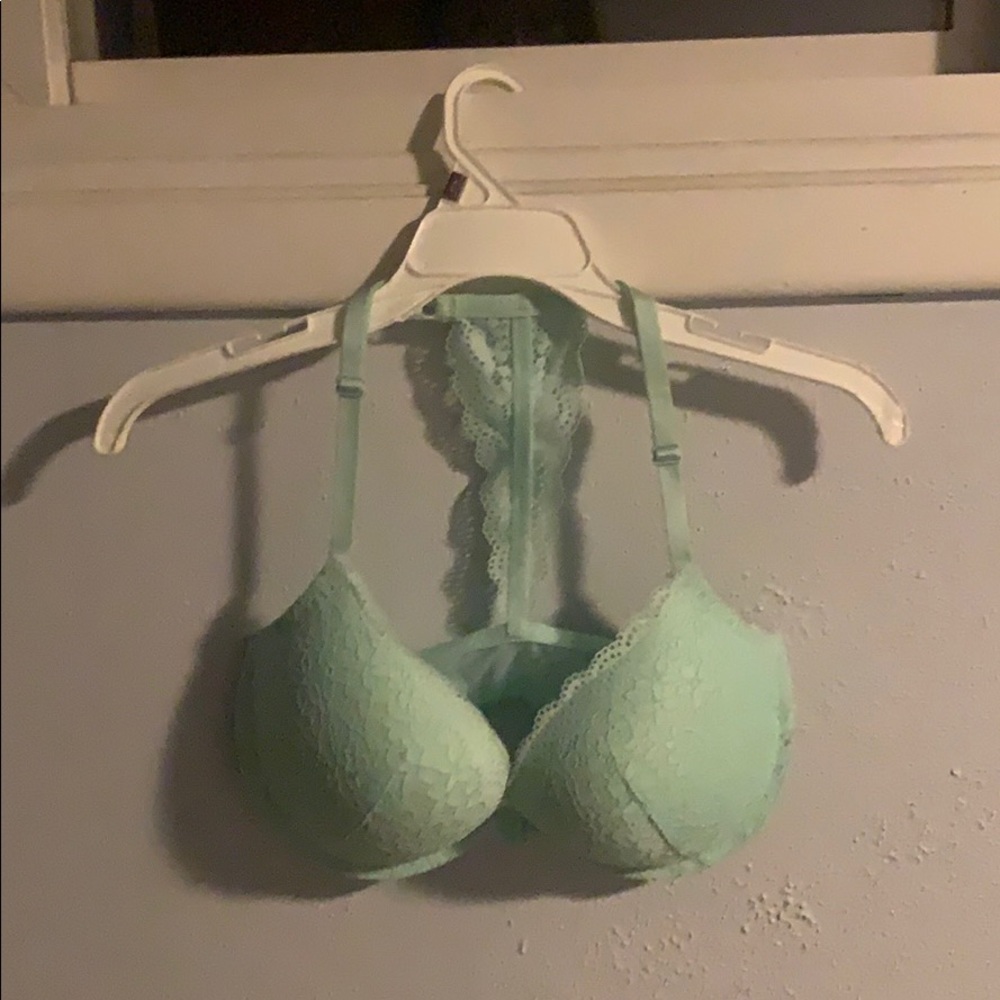 Mint green bra 36D